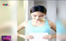 Giới trẻ Trung Quốc khoe eo thon bằng giấy A4