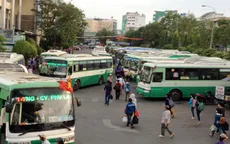 TP.HCM tăng cường hơn 1.000 chuyến xe bus dịp Tết Dương lịch