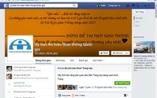 Ủy ban ATGT Quốc gia tiếp nhận thông tin qua Facebook
