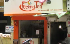 Trà sữa Feeling Tea vẫn tấp nập sau khi bị thu giữ nguyên liệu