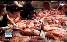 Không kiểm soát được giết mổ, thịt bò bẩn đến thẳng chợ
