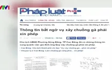 "Nóng" câu chuyện “Xây chuồng gà cũng phải xin phép”