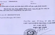 TP. HCM: Xử lý trách nhiệm cán bộ phường ký giấy sai thẩm quyền