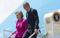 Bà Hillary Clinton đi Không lực 1 vận động tranh cử làm dậy sóng nước Mỹ