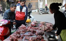 Giá thực phẩm tăng nhẹ ngày đầu năm