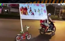 Vận chuyển kiểu "sáng tạo" gây mất an toàn giao thông