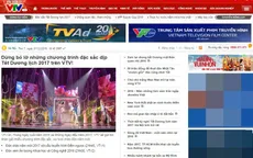 VTV News chính thức ra mắt giao diện mới