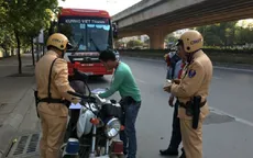 Xử lý trên 1.200 vi phạm luật giao thông ngày đầu ra quân