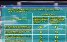 Tốc độ tối đa của ô tô tăng thêm 10 km/h từ 1/3