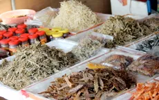 Biến động thời tiết, hải sản khô tăng giá