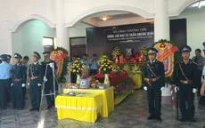 Cử hành lễ tang Đại tá phi công Trần Quang Khải