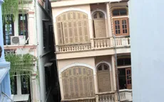 Rùng mình với "tháp nghiêng Pisa" giữa lòng Hà Nội