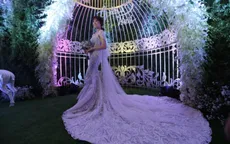 Ngắm 3 bộ váy cưới đẹp lung linh của cô dâu Hari Won