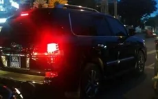 Tổng Bí thư yêu cầu kiểm tra vụ Phó Chủ tịch Hậu Giang đi xe Lexus