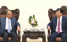 Phó Thủ tướng Trịnh Đình Dũng tiếp Giáo sư đến từ Trường Kinh doanh Havard