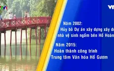 Nhiều dự án quanh Hồ Hoàn Kiếm bị tạm dừng hoặc hủy bỏ