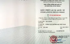 Thu hồi GPLX quốc tế trong 3 năm với người có hành vi gian lận