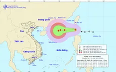 Bão Aere giật cấp 10 đang đi vào Biển Đông