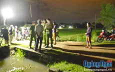 Phát hiện thợ hồ rơi xuống cống tử vong tại Quảng Ngãi