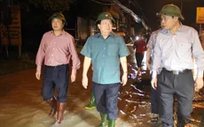 Phó Thủ tướng Trịnh Đình Dũng chỉ đạo khắc phục mưa lũ tại Quảng Bình