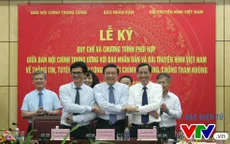 Ban Nội chính TW phối hợp với Đài THVN, báo Nhân Dân tuyên truyền phòng chống tham nhũng
