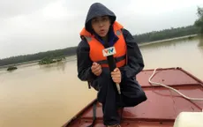 Phóng viên thời sự với những “đêm trắng” ở rốn lũ miền Trung