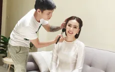 Cô nàng thời tiết Mai Ngọc hạnh phúc trong lễ dạm ngõ