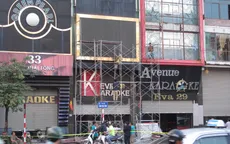 Hàng loạt quán karaoke tháo dỡ biển quảng cáo quá khổ