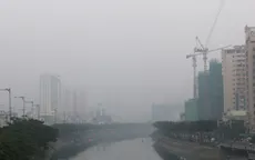 Sương mù bao phủ TP.HCM