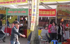 Hàng ngàn người tham dự hội chợ vàng khuyến mãi