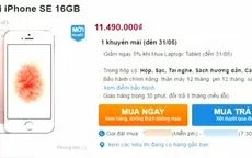iPhone SE chính hãng tại Việt Nam có giá từ 11,5 triệu đồng
