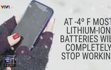 iPhone ngừng hoạt động khi thời tiết quá lạnh