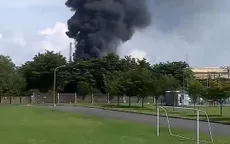 Nổ lớn tại công ty Vedan, cột khói đen bốc cao hàng chục mét