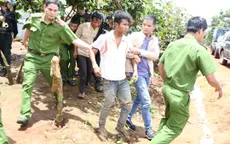 Bắt khẩn cấp 5 đối tượng tấn công cán bộ bảo vệ rừng Lâm Hà