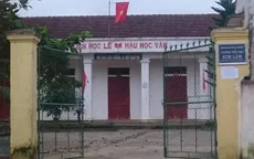 Đình chỉ công tác thầy giáo dùng thước đánh học sinh
