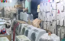 Bắt giữ lô hàng điện lạnh nhập lậu trị giá hàng tỉ đồng tại TP.HCM