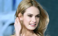 “Lọ Lem” Lily James giành hợp đồng “khủng” với Burberry