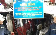 Gắn biển công trình than Hà Lầm chào mừng 80 năm ngày truyền thống