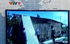 Bình Phước: Lốc xoáy gây thiệt hại lớn