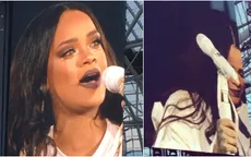 Rihanna bật khóc khi hát Love the way you lie