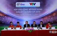 Thông cáo báo chí Công bố phát sóng giải AFF Suzuki Cup 2016