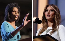 Sự giống nhau trong phát biểu của bà Melania Trump và đệ nhất phu nhân Mỹ Michelle Obama