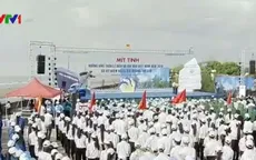 Mít tinh hưởng ứng Ngày Đại dương thế giới