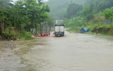 Xã Phương Mỹ (Hà Tĩnh) bị cô lập hoàn toàn do mưa lũ
