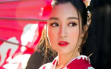 Hoa hậu Đỗ Mỹ Linh xinh đẹp khi hóa gái Nhật