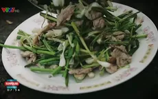 Đến Lý Sơn thưởng thức bò xào tỏi tươi ngon đúng vị
