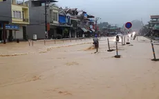 Mưa lớn gây ngập lụt tại Quảng Ninh
