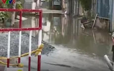 Đường TP.HCM ngập nặng 24/24 sau thi công chống ngập