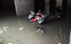TP.HCM: Giải cứu kịp thời hàng trăm xe máy trong hầm xe ký túc xá