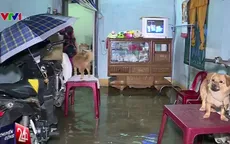 Mưa lớn tại Khánh Hòa gây ngập úng cục bộ nhiều khu dân cư